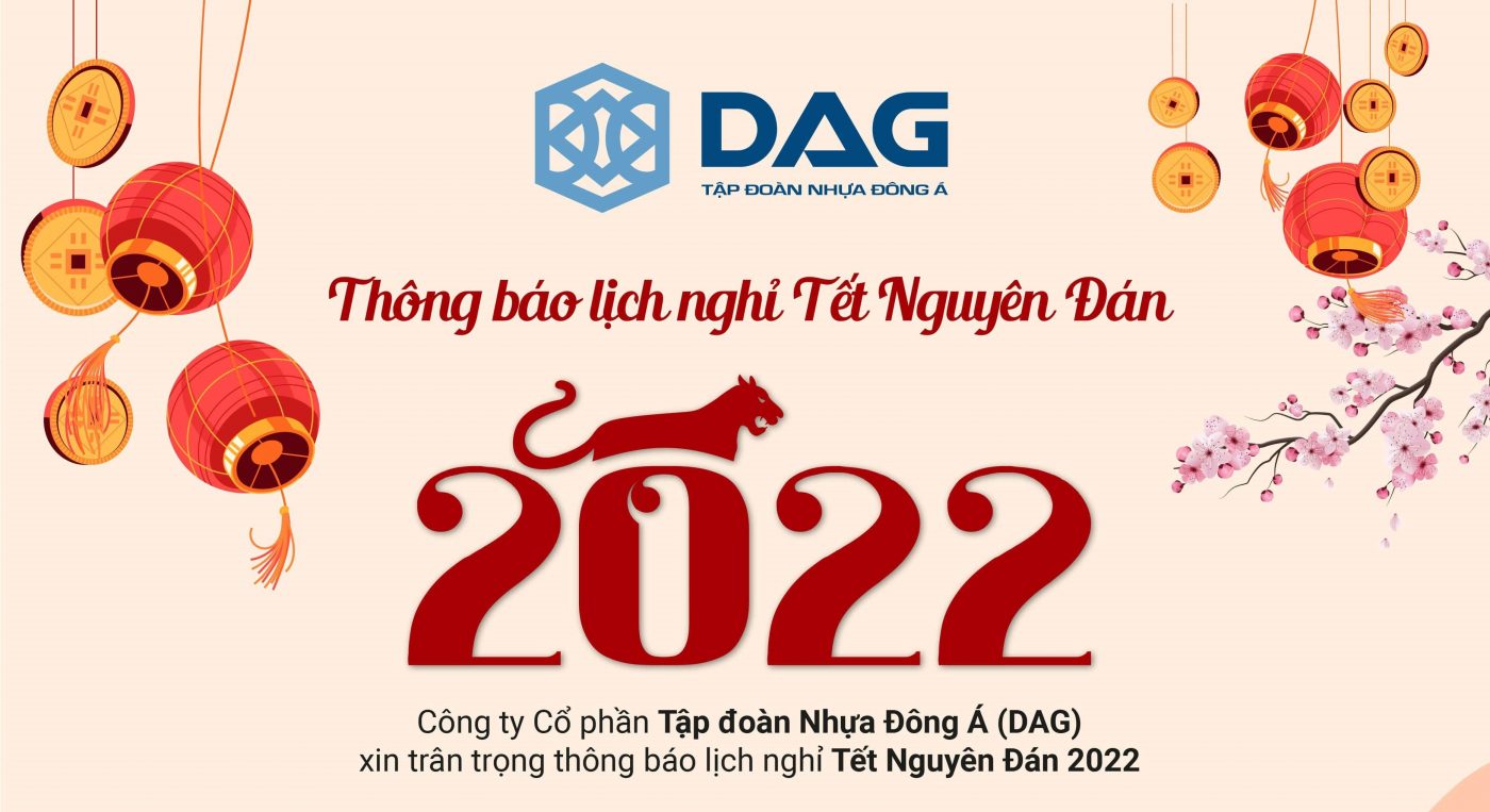 DAG nghỉ tết 2022